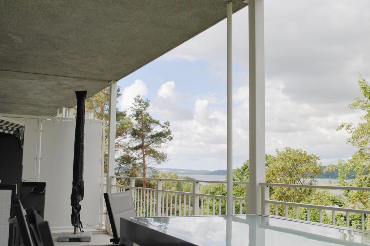Ferienresidenz Zwei Bodden Fewo2-8 - Balkon, Sauna, Kamin Lietzow Екстер'єр фото